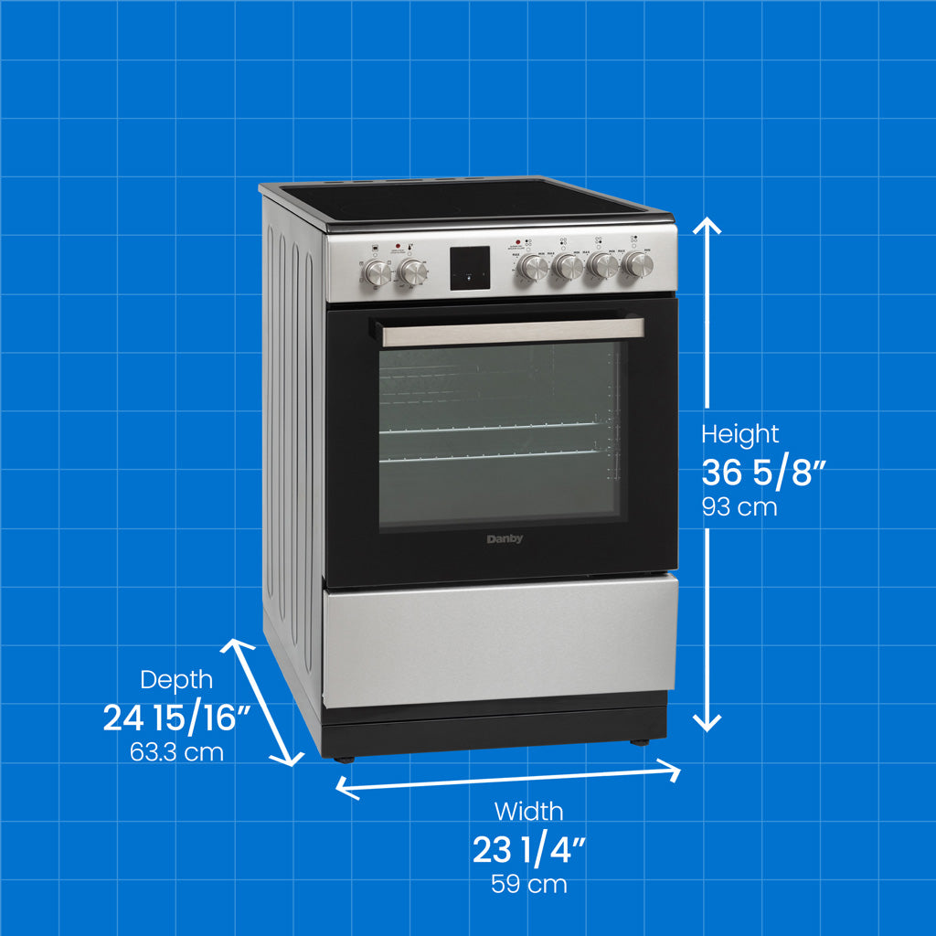 Danby 24″ Convection Range DRCA240BSS2